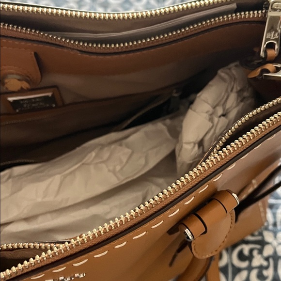 Ralph Lauren Brown Leather Satchel - Picture 4 of 4